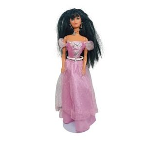 1995 Vintage 90s Mattel Sparkle Beach‎ Kira Friend Barbie Fashion Doll Redressed